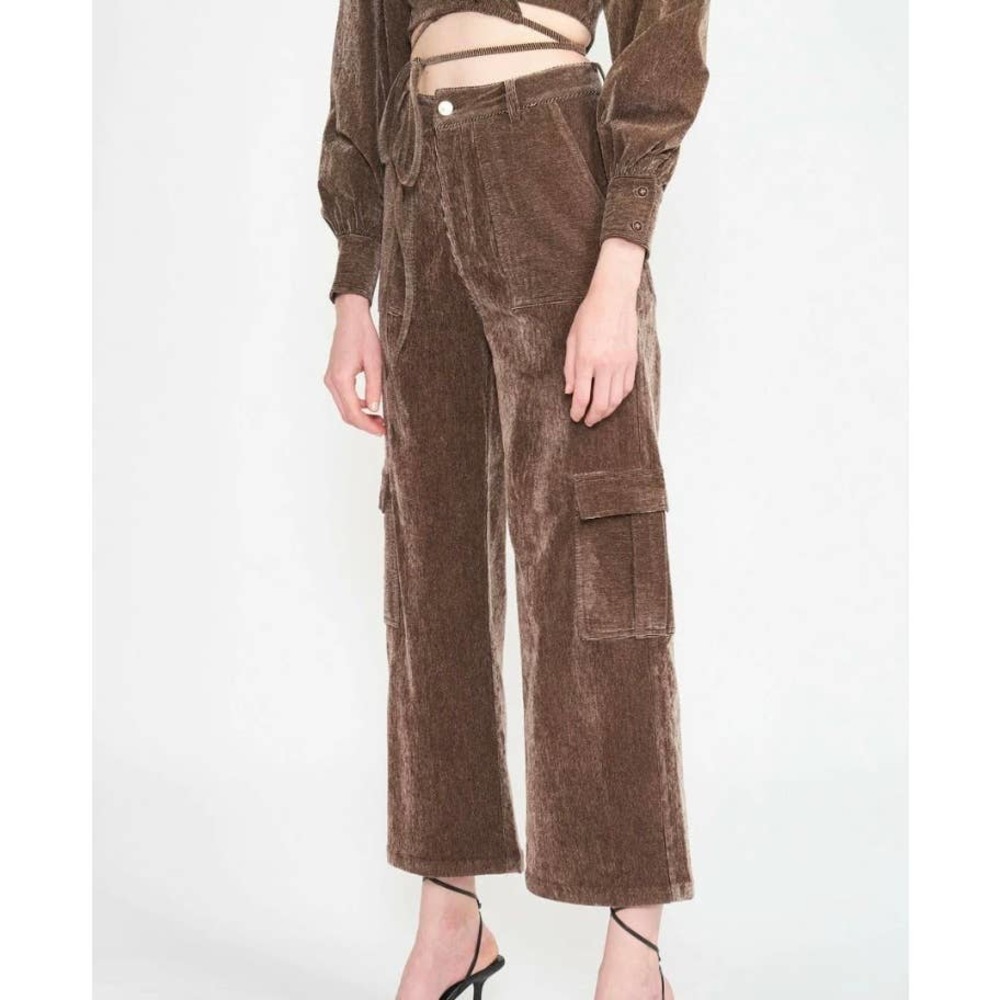 NWT Anthropologie En Saison Brown Corduroy Pants